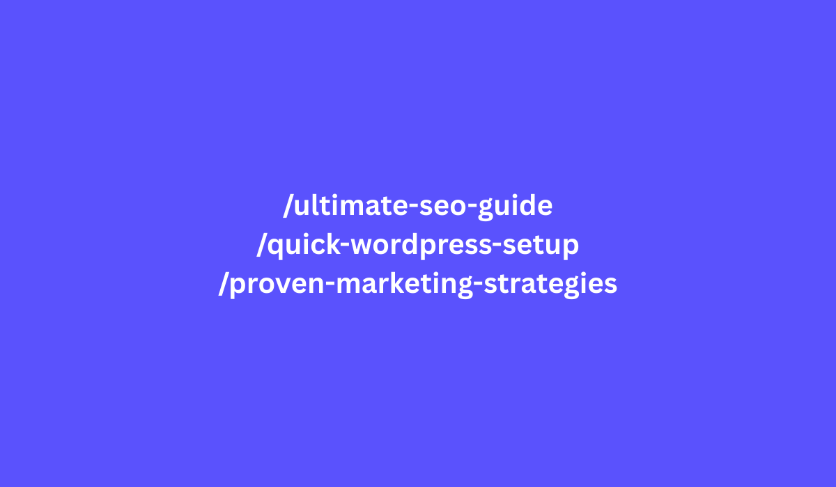 Write Perfect Blog Post Slugs for Google